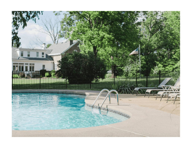 Pool Deck at Weekend Getaway near Cincinnati, OH