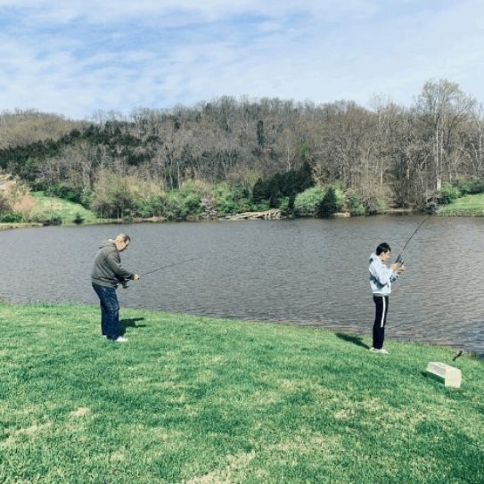 Fishing at Weekend Getaway near Cincinnati, OH